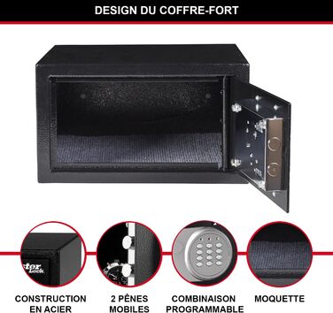 Master Lock Electronic Combination Safe - 11 Liter Security Box with Number Lock