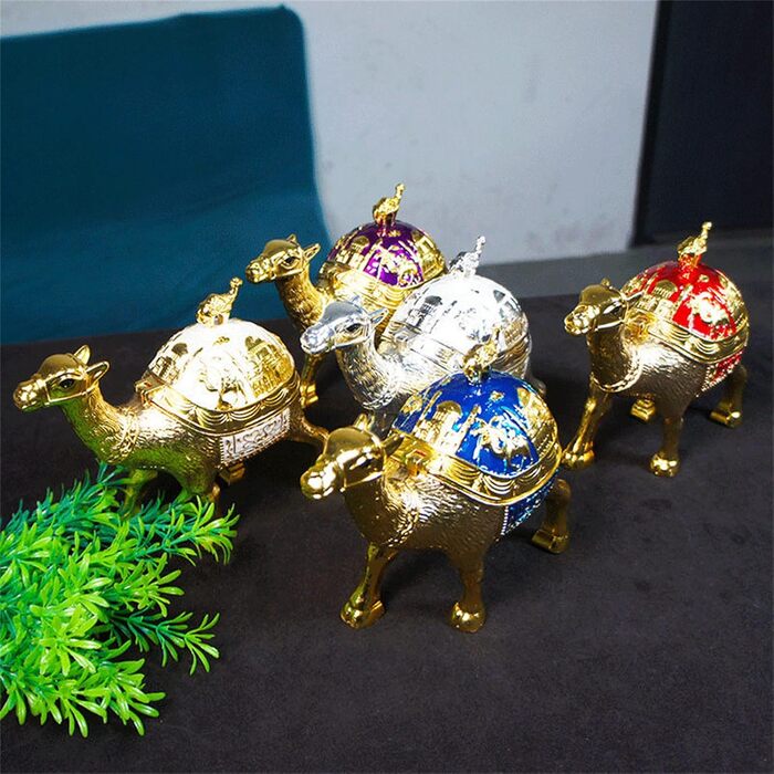 Sugar Bowls, Schmuck (jewelry) Boxes, Metal Camels, Figurines, Decoration, Sugar Glass for Kitchen Countertops, Cafe