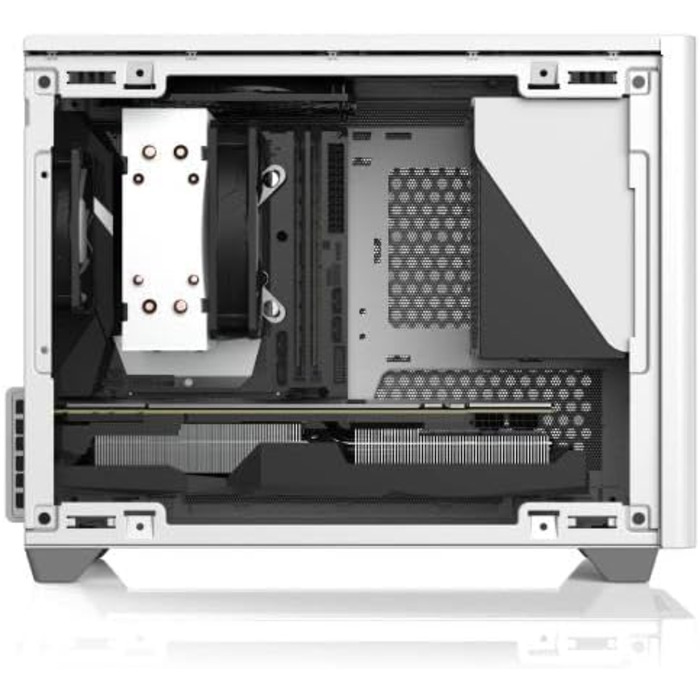 Корпус Mini-ITX Cooler Master MasterBox NR200P Caribbean Blue з скляною панеллю та вертикальним кріпленням GPU