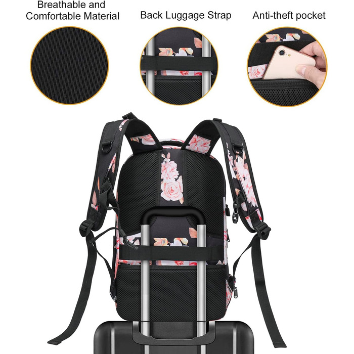 Рюкзак для камери MOSISO: DSLR, SLR, беззеркальні фотоапарати, дрони DJI Mavic, ноутбук, водонепроникний, з тримачем для штатива, чорний