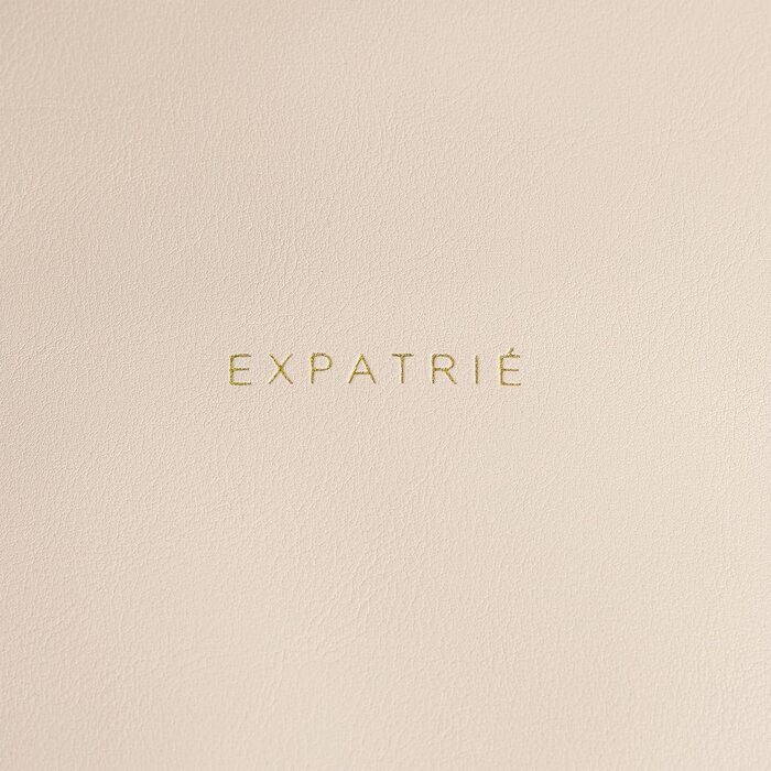 Жіночий рюкзак Expatrié Adele - Rolltop для університету, роботи, велосипеда. Елегантний, великий, водонепроникний (Бежевий)