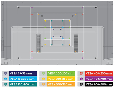 Кронштейн для телевізора Electric, підходить для діагоналей 32-85 дюймів