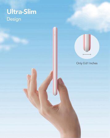 Power Bank Charmast 26800mAh з 4 виходами та 3 входами, USB-C, для iPhone, iPad, Samsung, чорний