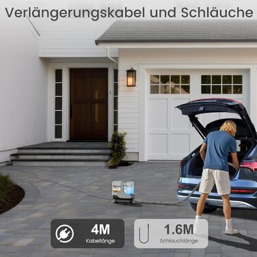 Накладний пилосос для м'яких меблів та килимів - 17kPa, 600W, з набором насадок