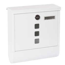 Поштовий ящик ARREGUI Chance E7005 сталевий з газетницею, сірий антрацит (DIN A4) | Настінний поштовий ящик з вікном та табличкою для імені