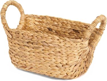 Copactor Storage Basket Natural 40 x 23 x H.26 c RAN6824 (Light Wood, S)