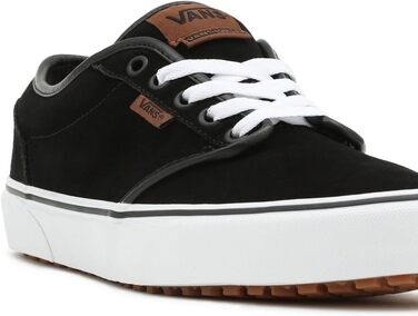 Чоловічі кросівки Vans Atwood, замша, фліс, чорний/білий, 39 EU