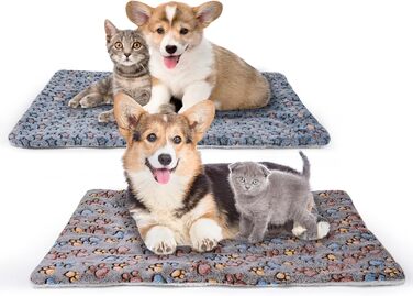 М'який лежак для собак та котів MICOOYO - 2 шт. Лежанка-матрац для тварин, 69x52 см, з принтом феї та зірками