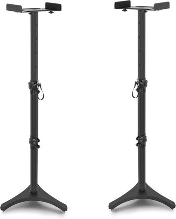 Підставка для колонок, 2 шт., регульована висота 86–127 см, з кабельною організацією, вантажопідйомність 3.6 кг, для малих колонок (PX3 3-P21)