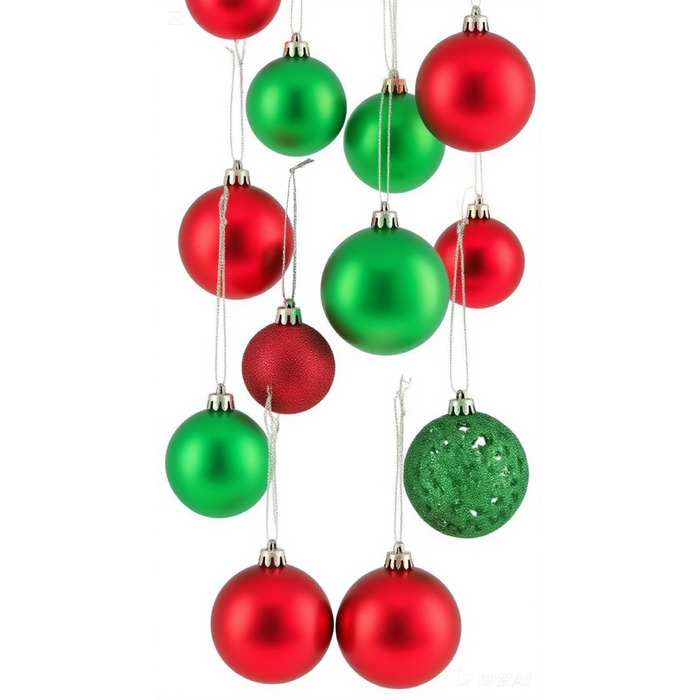 Relaxdays Christmas Ornament Set