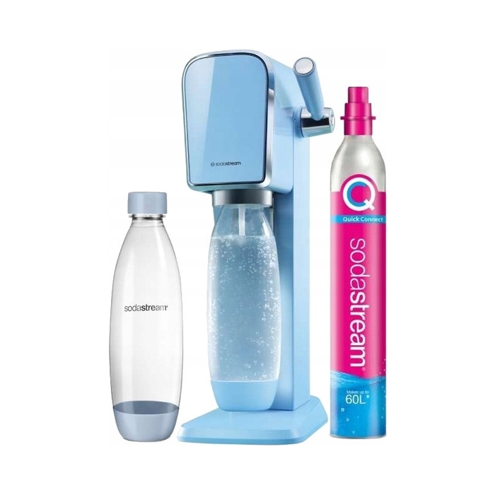 Сифонізатор для води SodaStream Art, синій, 1 пляшка у комплекті