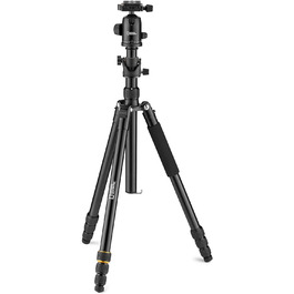 Штатив National Geographic Foto з моноподом, карбон, 5 секцій, 8 кг, кулькова головка, швидкозмінна платформа, для фото та відео