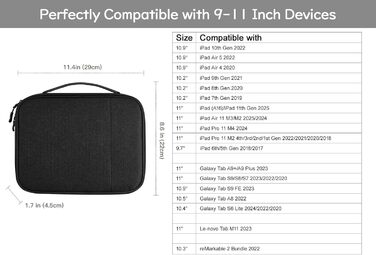 Органайзер для гаджетів Dadanism: сумка-чохол для планшетів 9-11