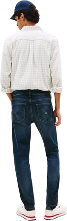 Джинси чоловічі Tommy Jeans Austin Slim Tapered Stretch (30W/30L, Denim Dark) - оригінал