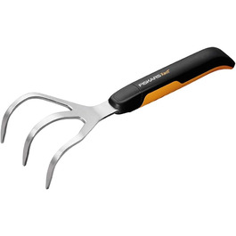 Культиватор садовий Fiskars Xact, гумова ручка, 32 см