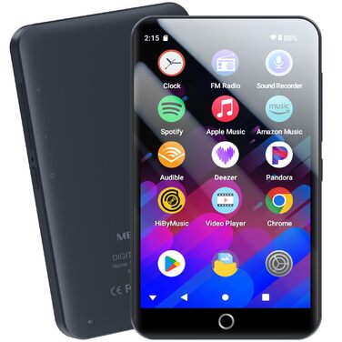 MP3 плеєр Mechen 160GB з Wi-Fi, Bluetooth, Android 13, 4