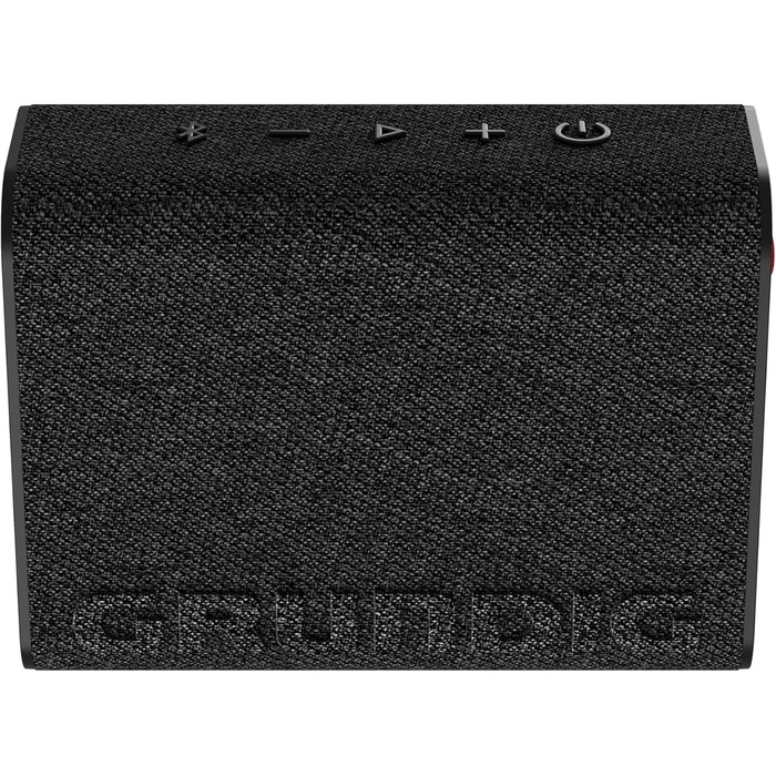 Портативна Bluetooth колонка GRUNDIG Solo 2, 4.3W, Bluetooth 5.3, 30м радіус дії, до 18 годин роботи, Powerbank, Handsfree, вологостійкий корпус, чорний