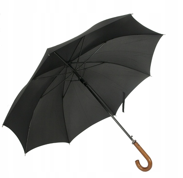 Автоматична парасолька F.P.Parasol, велика (XL), чорна, з чохлом