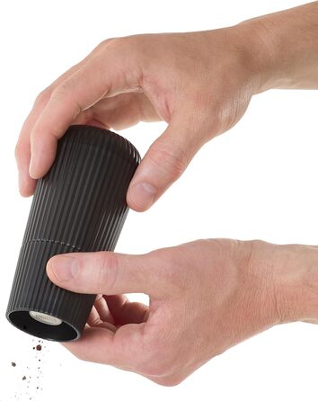 Набір для перцю та солі AdHoc MP155 Scape з керамічним жорном CeraCut®, регулювання помелу, темно-зелений & світло-зелений, у подарунковій упаковці