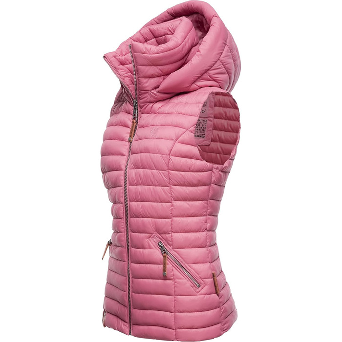 Жіноча перехідна куртка Navahoo Shadaa з відстібаною капюшоном та стеганою жилеткою, XS-3X (XL, Полуниця)