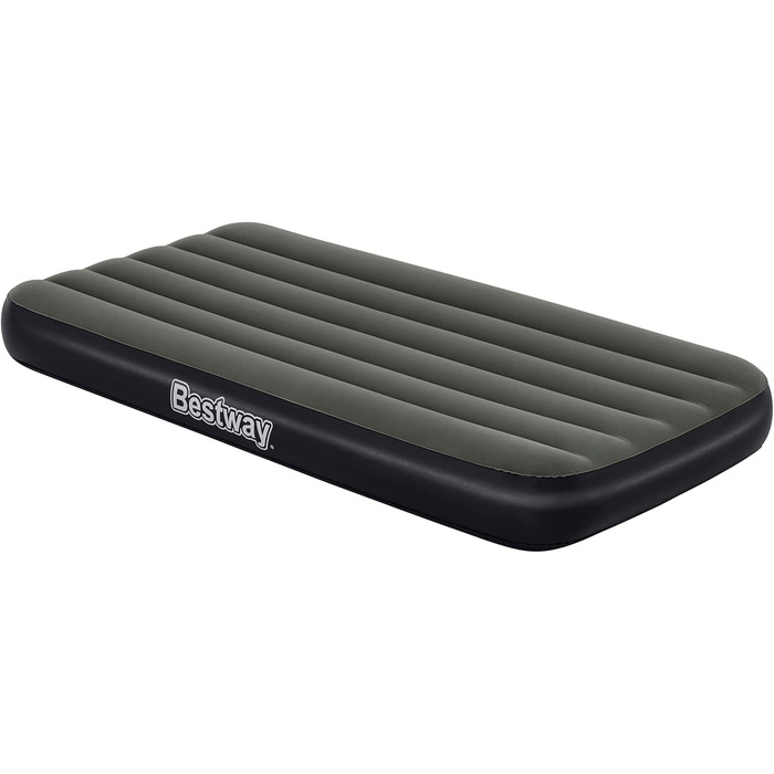 Надувний матрац Bestway Tritech Twin Grau 188x99x25 см - двоспальний, сірий
