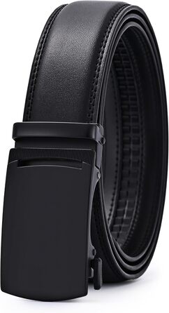 Чоловічий шкіряний ремінь на пряжці, ширина 35 мм, довжина 125 см, підходить для об'єму талії 92-107 см. Ідеально для костюма, ділового стилю та джинсів.