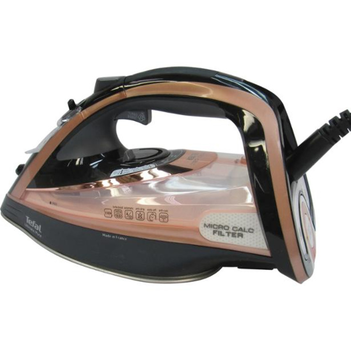 Парова праска Tefal Ultimate Pure 3200 Вт, з системою захисту від крапель та функцією автовимкнення