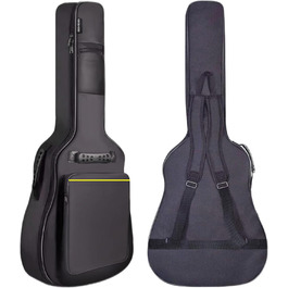 Чохол для акустичної гітари GIGKOUKI, 41 дюйм, водонепроникний, з регульованим реміннем