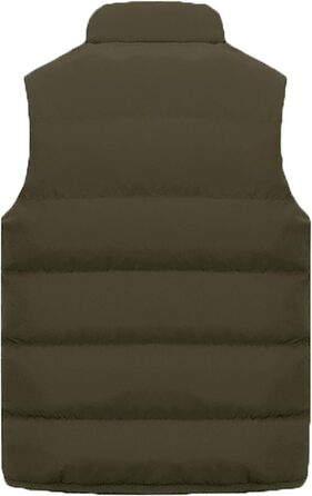 Чоловіча степкова жилетка для активного відпочинку - легка зимова жилетка з капюшоном, без рукавів, для бігу, гольфу, хайкінгу та їзди на конях (оливковий, M)