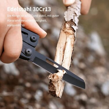 NexTool Multitool, 11-in-1 Multitool Tool, Folding Stainless Steel, Multifunction Tool with Knife, Scissors, Bottle Opener, and Wood Saw, 9 Screwdrivers, Nylon Pouch for Gifts for Men (Pliers)