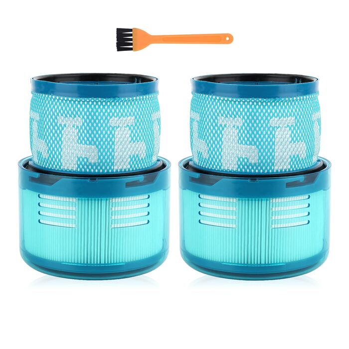 Фільтр для пилососа Dyson V15 Detect, V15 Animal, V11 SV14 (3 шт.) - Миючий, багаторазовий, арт. 970013-02