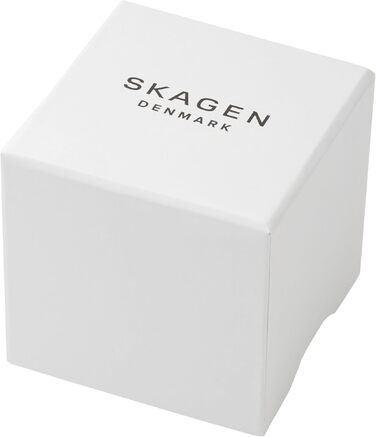 Жіночий кварцовий годинник Skagen Freja Lille 26 мм, сріблястий з золотистими елементами, сталевий або шкіряний ремінець