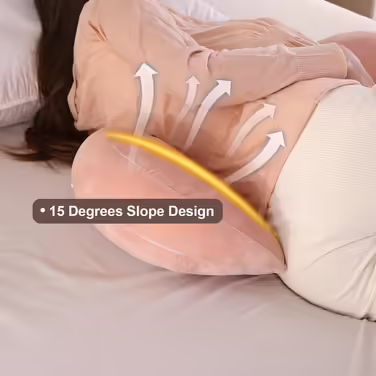 SHANNA 2024 New Pregnancy Pillow Adjustable, Comfort Pillow Adults, Full Body Pillow, Support Pillow Body Pillow, Breastfeeding Pillow Body Pillow Removable Washable (Pink)