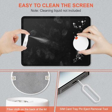 Набір для чищення клавіатури 20 в 1: щітка, очищувач для електроніки, для планшетів, ноутбуків, телефонів, навушників, моніторів, камер