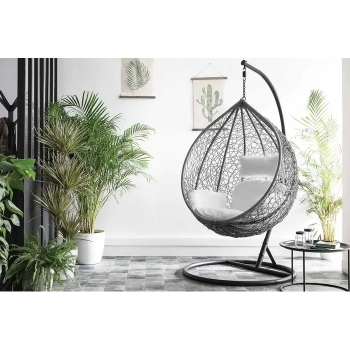 Підвісне крісло-гойдалка Bluegarden, 105 см, витримує до 120 кг