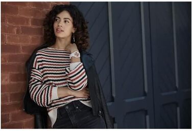 Garmin vívomove Sport - Розумний годинник з аналоговими стрілками та сенсорним дисплеєм. Функції спорту та здоров'я, сповіщення зі смартфона та до 5 днів роботи від акумулятора. Колір: слонова кістка