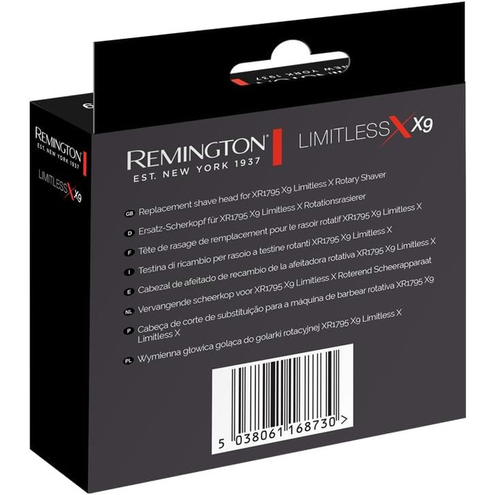 Електричний чоловічий бритва Remington X5 з гібридною системою SynX та тримером XR1755 (Bronze/Edelstahl)