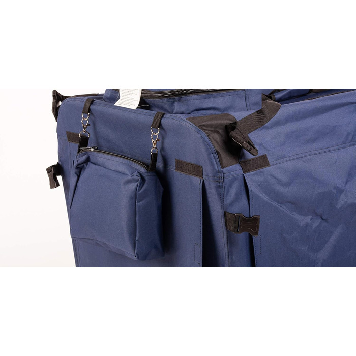 Кія для собак COOL PET, возик для собак, переноска для собак, клітка для собак, бокс для собак, 122x79x99 см (блакитний)