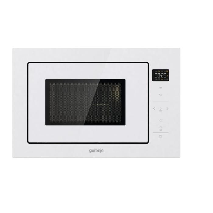 Мікрохвильова піч Gorenje BM251SG2BG, чорне скло, 900 Вт, 25 л, гриль 1000 Вт