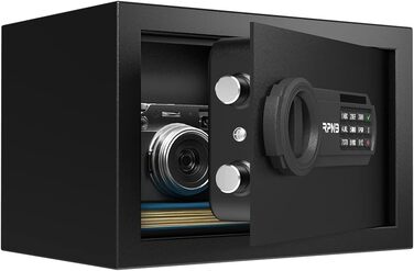 Електронний сейф RPNB Luxus Tresor з кодовим замком, 51 л – для дому, офісу, готелю, зберігання грошей та коштовностей