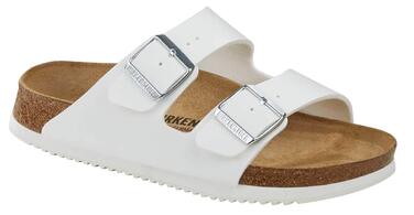 Босоніжки Birkenstock Arizona Birko-Flor білі, 36 EU (вузькі) - оригінальні німецькі шльопанці