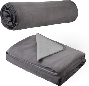 Водонепроникний килимок для собак Kritter Planet, м'який, стійкий до сечі, для дивана, ліжка, авто, меблів, XXL (229 x 203 см), сірий