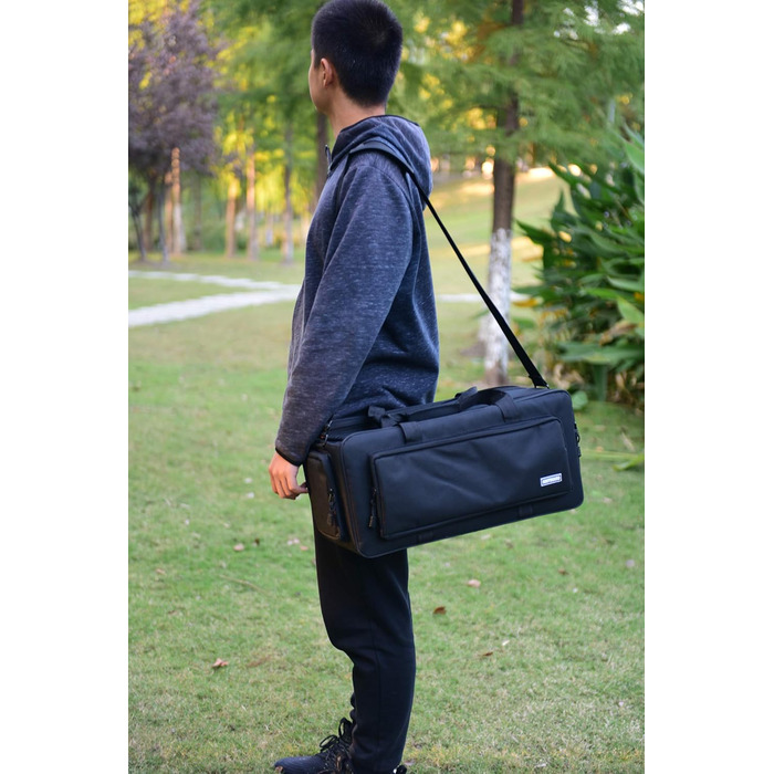 Bodyguard XXXL Camera Bag Jupiter Large Photo and Video Camera Bag with Variable Interior Compartment for 9 Compartments