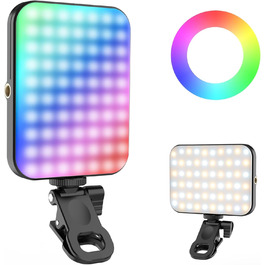 LED кільцеве світло Handy Licht для iPhone: 90 світлодіодів, RGB, магнітне кріплення, для фото та відео