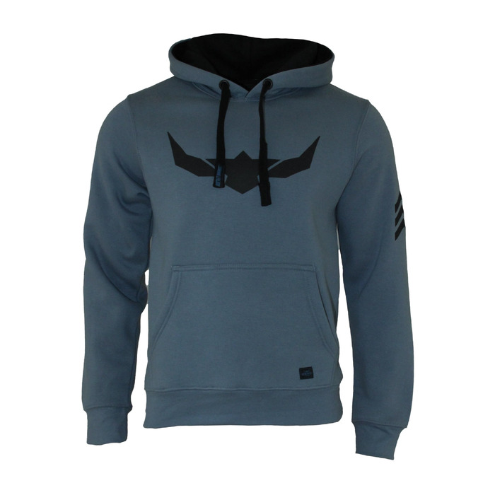 Чоловічий худі ROCK-IT Apparel Urban Streetstyle з начосом, камуфляж Dark Camo, розмір XL, синій