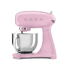 Планетарний міксер Smeg SMF03PKEU, 800 Вт, 10 швидкостей, пастельно-рожевий