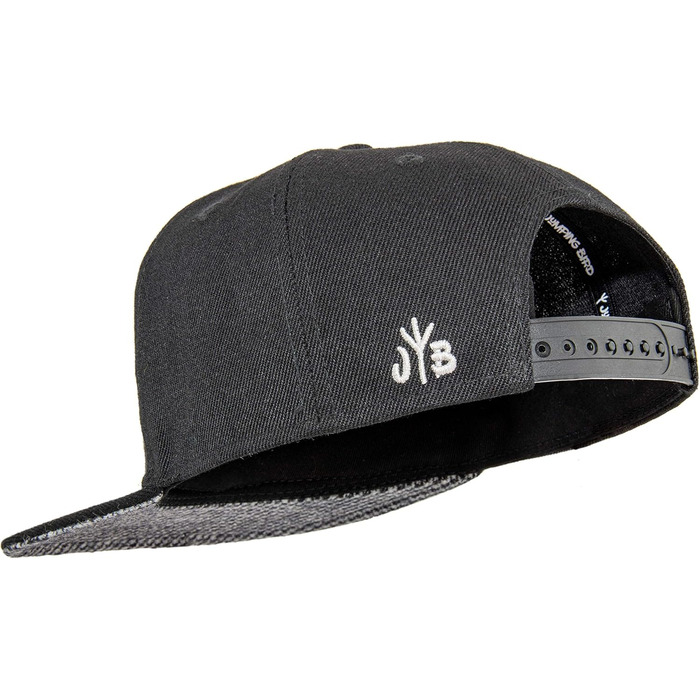 Кепка бейсболка Jumping Bird • Унісекс • Знімний козирок • Регульована • Чорна