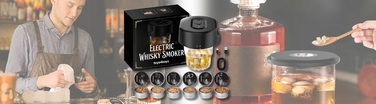 Електричний набір для копчення віскі Whisky Smoker — ідеальний подарунок для чоловіка