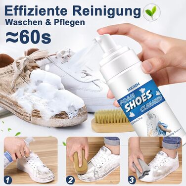 SANYHOM Sneaker Cleaner Set 8 in 1, Sneaker Cleaning Set for Sneakers and Shoes, Premium Sneaker Cleaner Shoe Cleaning Set with Brush, Shoe Cleaning Cream, and Towel for White Shoes, Athletic Shoes