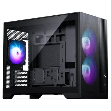 Корпус Phanteks XT M3 Mini-Tower Black – компактний Micro-ATX з темним склом, підтримка радіатора 360 мм та відеокарти 430 мм, 3 RGB вентилятори
